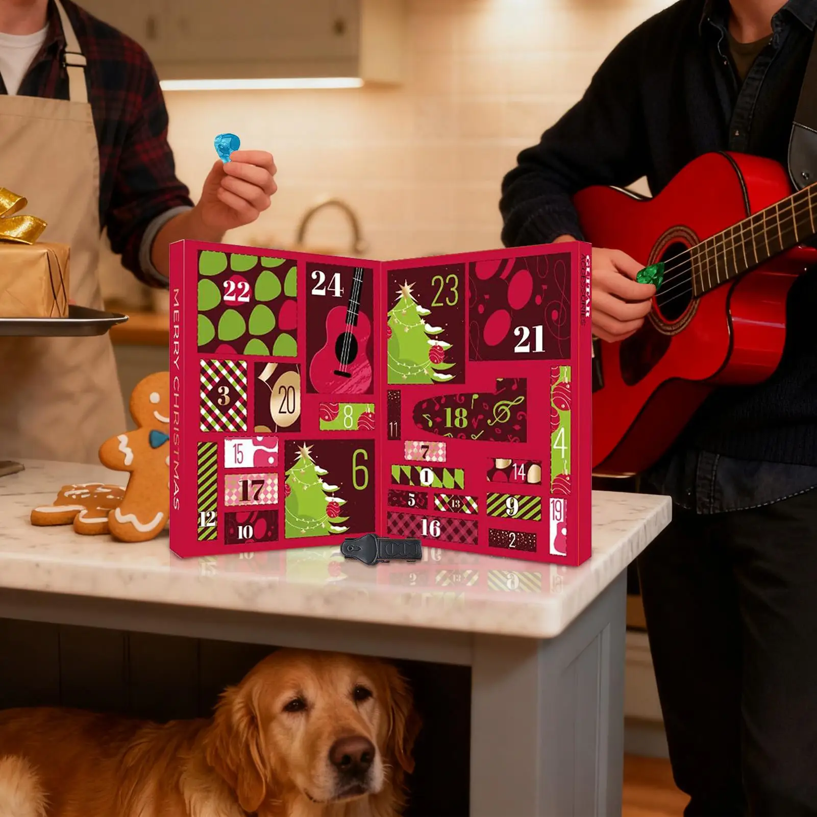 Christmas Countdown Calendar 24 Days Guitar Accessories Christmas Advent Guitar Strings for Adult Teen Music Lover Bass Ukulele
Christmas Countdown Calendar 24 Days Guitar Accessories Christmas Advent Guitar Strings for Adult Teen Music Lover Bass Ukulele