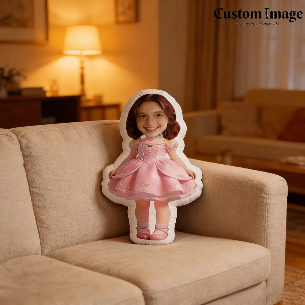 Removable Face Cartoon Body Pillow Custom Princess Skirt Design Soft Cushion Home Sofa Bedroom Decor Birthday Gift
Removable Face Cartoon Body Pillow Custom Princess Skirt Design Soft Cushion Home Sofa Bedroom Decor Birthday Gift