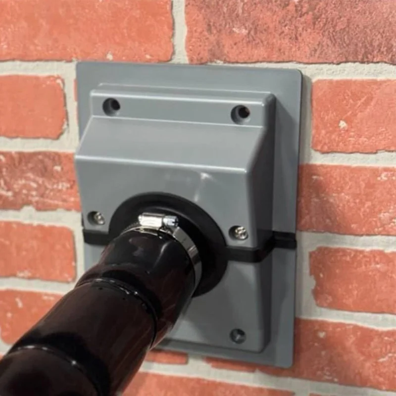 E2 HVAC Wall Penetration Line Set Cover Kit Plastic Split AC Line Set Wall Pipe Cover With Soft Gasket For Indoor Outdoor Air
E2 HVAC Wall Penetration Line Set Cover Kit Plastic Split AC Line Set Wall Pipe Cover With Soft Gasket For Indoor Outdoor Air