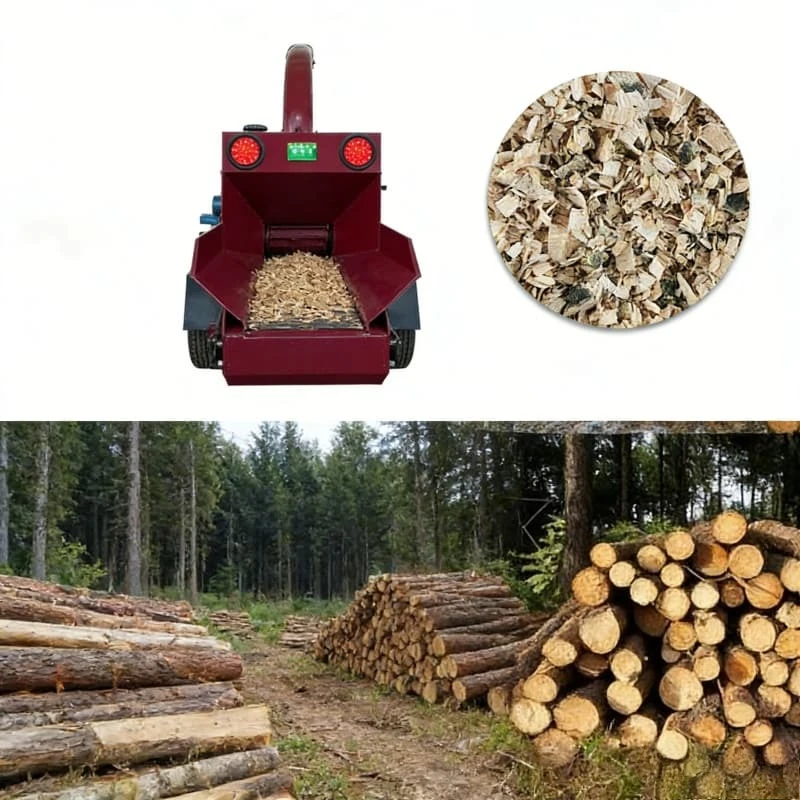 Industrial High Efficient Mobile Wood Crusher Chipper Machine Forestry Machinery Wood Chipper Customized High Quality Shredder
Industrial High Efficient Mobile Wood Crusher Chipper Machine Forestry Machinery Wood Chipper Customized High Quality Shredder