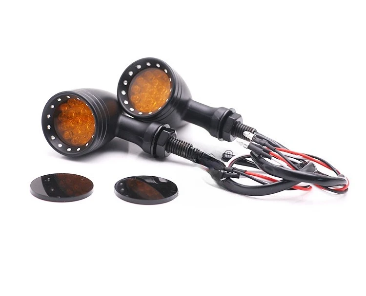 Motorcycle LED Turning Light Directional Light Suitable for Harley Monkey Baboon Retro Turning Light 12V Modified Universal
Motorcycle LED Turning Light Directional Light Suitable for Harley Monkey Baboon Retro Turning Light 12V Modified Universal