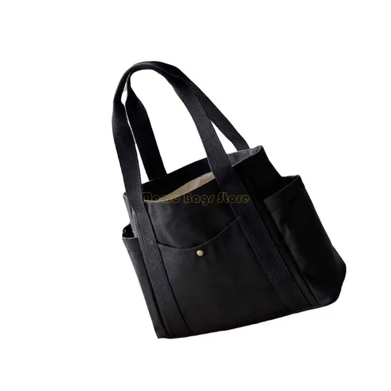 X90D Large Capacity Canvas Bag For Work Commuting Carrying Handbag Practical College Student Outfit Book Bags
X90D Large Capacity Canvas Bag For Work Commuting Carrying Handbag Practical College Student Outfit Book Bags
