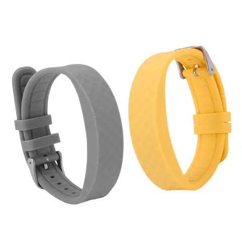 Sağlık Akıllı Bilekliği Silikon Titreşimli Alarm USB Şarjlı Giyilebilir Fitness Takip Cihazı Uyku Spor Takibi için Adım Sayar