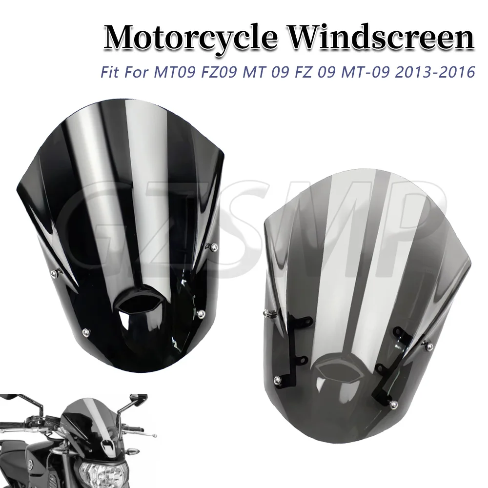 For YAMAHA MT-09 FZ-09 2013-2016 Motorcycle Accessories Windscreen Front Windshield Wind Deflector Shield Screen Visor Glass
For YAMAHA MT-09 FZ-09 2013-2016 Motorcycle Accessories Windscreen Front Windshield Wind Deflector Shield Screen Visor Glass