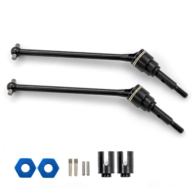 ODIES-4 PCS Steel Front And Rear Driveshafts CVD For 1/10 Traxxas Slash Rustler Hoss Stampede VXL 4X4 RC Car Upgrade Replacement
ODIES-4 PCS Steel Front And Rear Driveshafts CVD For 1/10 Traxxas Slash Rustler Hoss Stampede VXL 4X4 RC Car Upgrade Replacement