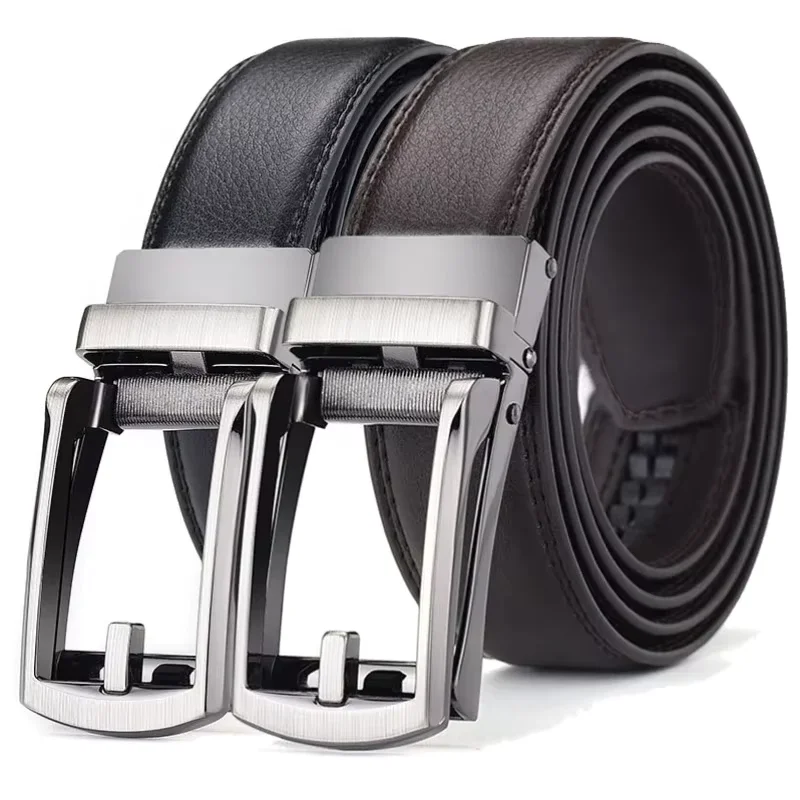 Men's Click Belt Business Luxury Designer Brand Genuine Leather Belts Jeans Adjustable Alloy Buckle Waist Straps Belts
Men's Click Belt Business Luxury Designer Brand Genuine Leather Belts Jeans Adjustable Alloy Buckle Waist Straps Belts