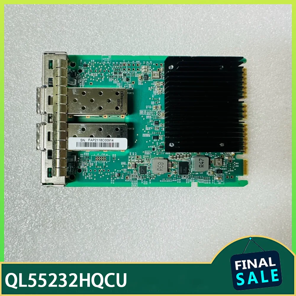 The AP5510403-22 10G Ethernet card QL55232HQCU
The AP5510403-22 10G Ethernet card QL55232HQCU