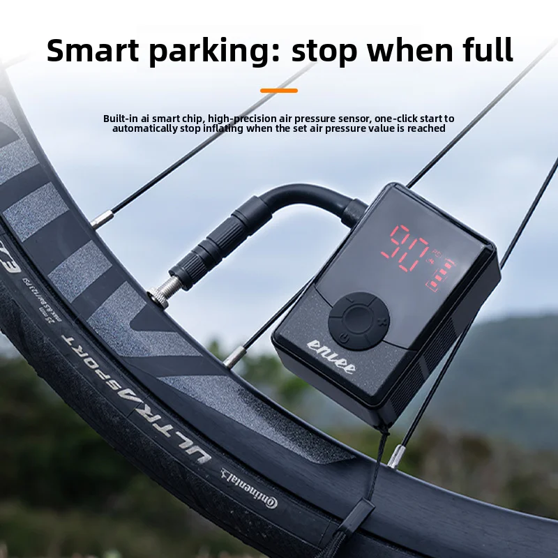 Велосипедный электрический насос, быстрый мини-насос для горного велосипеда, модель с зарядкой, регулировка с помощью цифрового дисплея
Велосипедный электрический насос, быстрый мини-насос для горного велосипеда, модель с зарядкой, регулировка с помощью цифрового дисплея