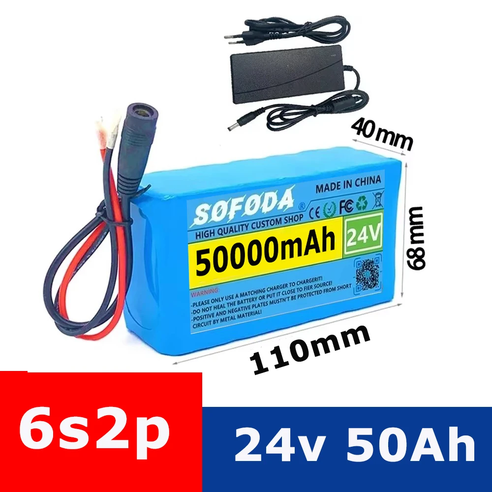 24v 6s2p Lithium Battery Pack 5000mah 18650 Rechargeable Battery For Electric Bicycle/Moped Li Ion Battery Pack With Charger
24v 6s2p Lithium Battery Pack 5000mah 18650 Rechargeable Battery For Electric Bicycle/Moped Li Ion Battery Pack With Charger