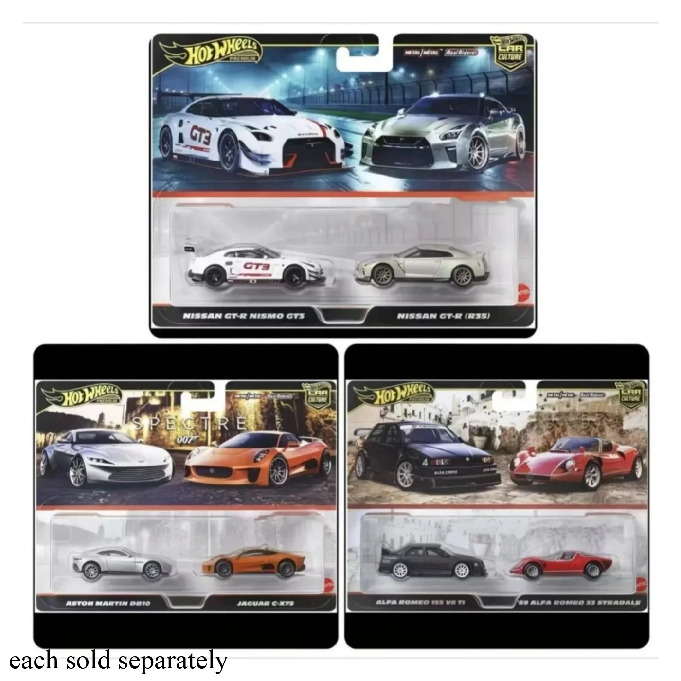 HBL96-986T 202509 новый чехол Hot wheels Премиум Car Culture 2 УПАКОВКИ NISSAN GT-R Металлические модели автомобилей Литье под давлением 1:64 Hotwheels 1/64 Подарок 
HBL96-986T 202509 новый чехол Hot wheels Премиум Car Culture 2 УПАКОВКИ NISSAN GT-R Металлические модели автомобилей Литье под давлением 1:64 Hotwheels 1/64 Подарок