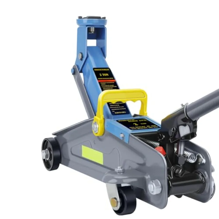 2T Floor Jack with Quick Lifting Range of 5.11-13 inches Portable Hydraulic Floor Jack with Reflective Strip Suitable for Night
2T Floor Jack with Quick Lifting Range of 5.11-13 inches Portable Hydraulic Floor Jack with Reflective Strip Suitable for Night