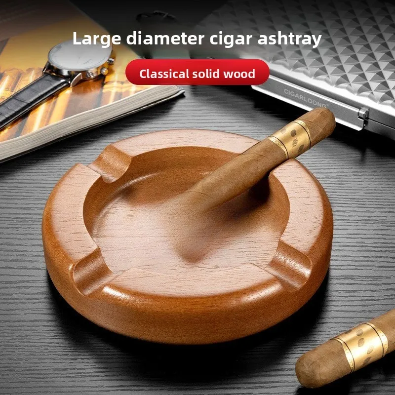 Пепельница для сигар из цельного дерева, индивидуальная креативная пепельница большого диаметра для дыма, украшение для пепельницы для дома и офиса
Пепельница для сигар из цельного дерева, индивидуальная креативная пепельница большого диаметра для дыма, украшение для пепельницы для дома и офиса