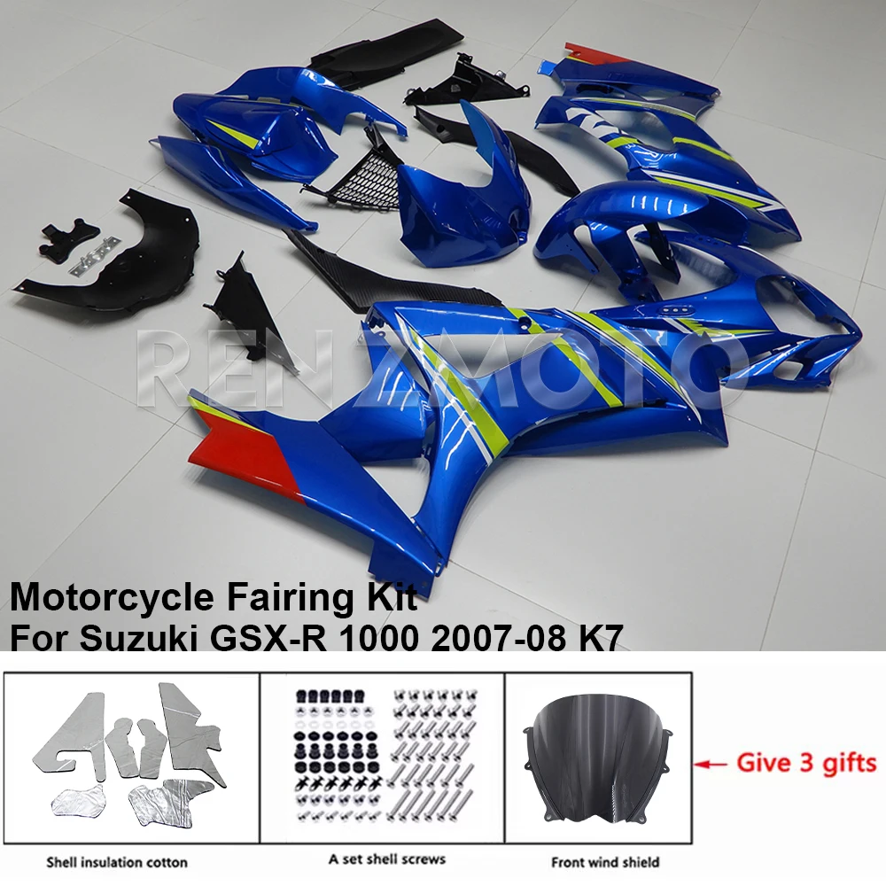 Комплект обтекателей для мотоцикла, комплект кузова из пластика для Suzuki GSXR GSX-R 1000 2007-08 K7, Аксессуары для кузова
Комплект обтекателей для мотоцикла, комплект кузова из пластика для Suzuki GSXR GSX-R 1000 2007-08 K7, Аксессуары для кузова