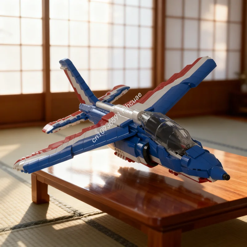 672pcs MOC Creator Alphat Jet Patrouille De France Model Building Blocks Construction Toy Idea Christmas Gift Education Brick
672pcs MOC Creator Alphat Jet Patrouille De France Model Building Blocks Construction Toy Idea Christmas Gift Education Brick