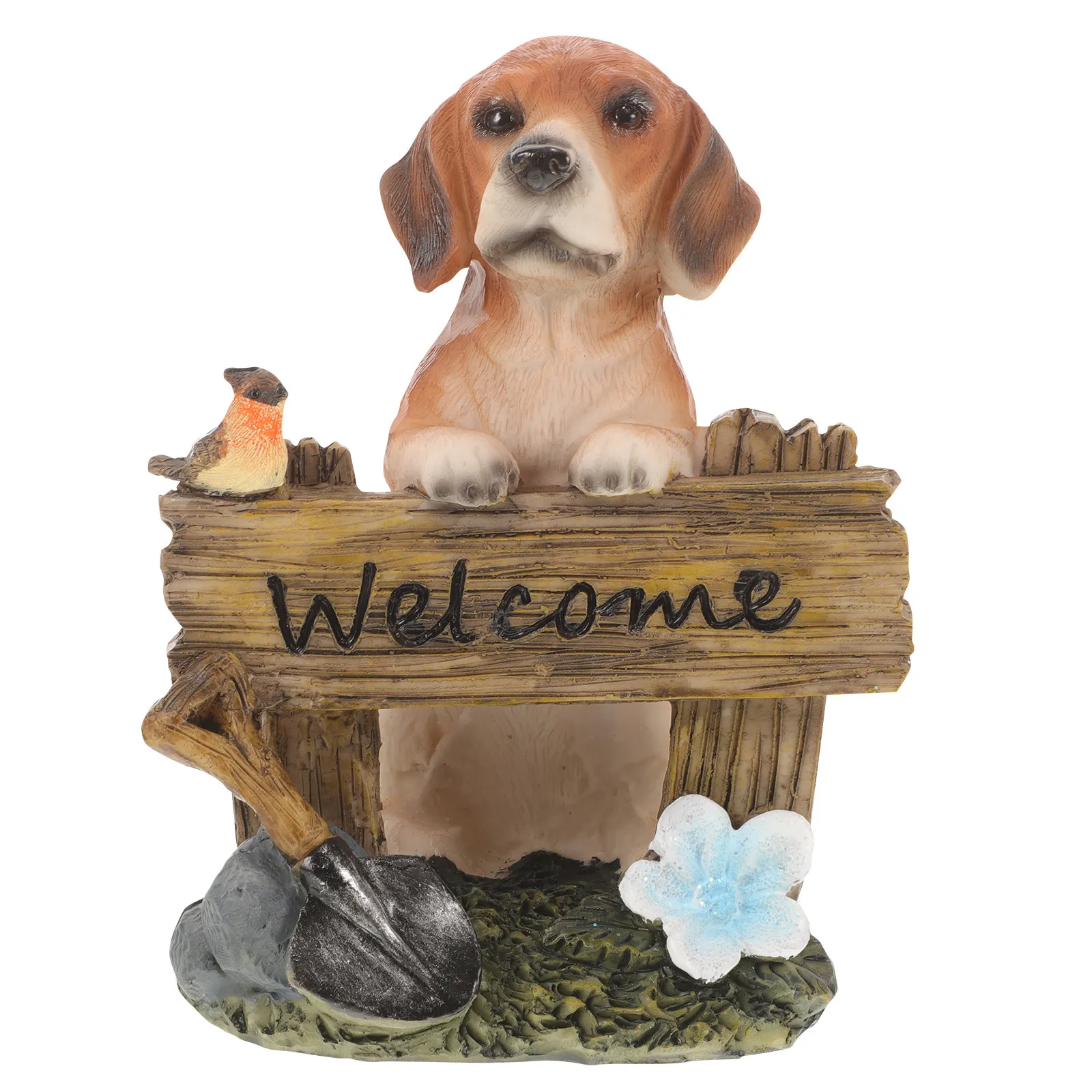 Realistic Resin Garden Dog Statue Lifelike Simulation Animal Figure for Outdoor Yard Decoration Small Dog Ornament Home Interior
Realistic Resin Garden Dog Statue Lifelike Simulation Animal Figure for Outdoor Yard Decoration Small Dog Ornament Home Interior