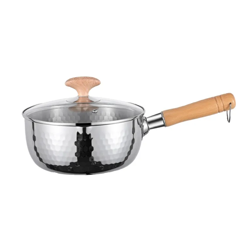 316 stainless steel milk pot, Japanese style snow flat pot, uncoated baby food, non stick soup pot
316 stainless steel milk pot, Japanese style snow flat pot, uncoated baby food, non stick soup pot