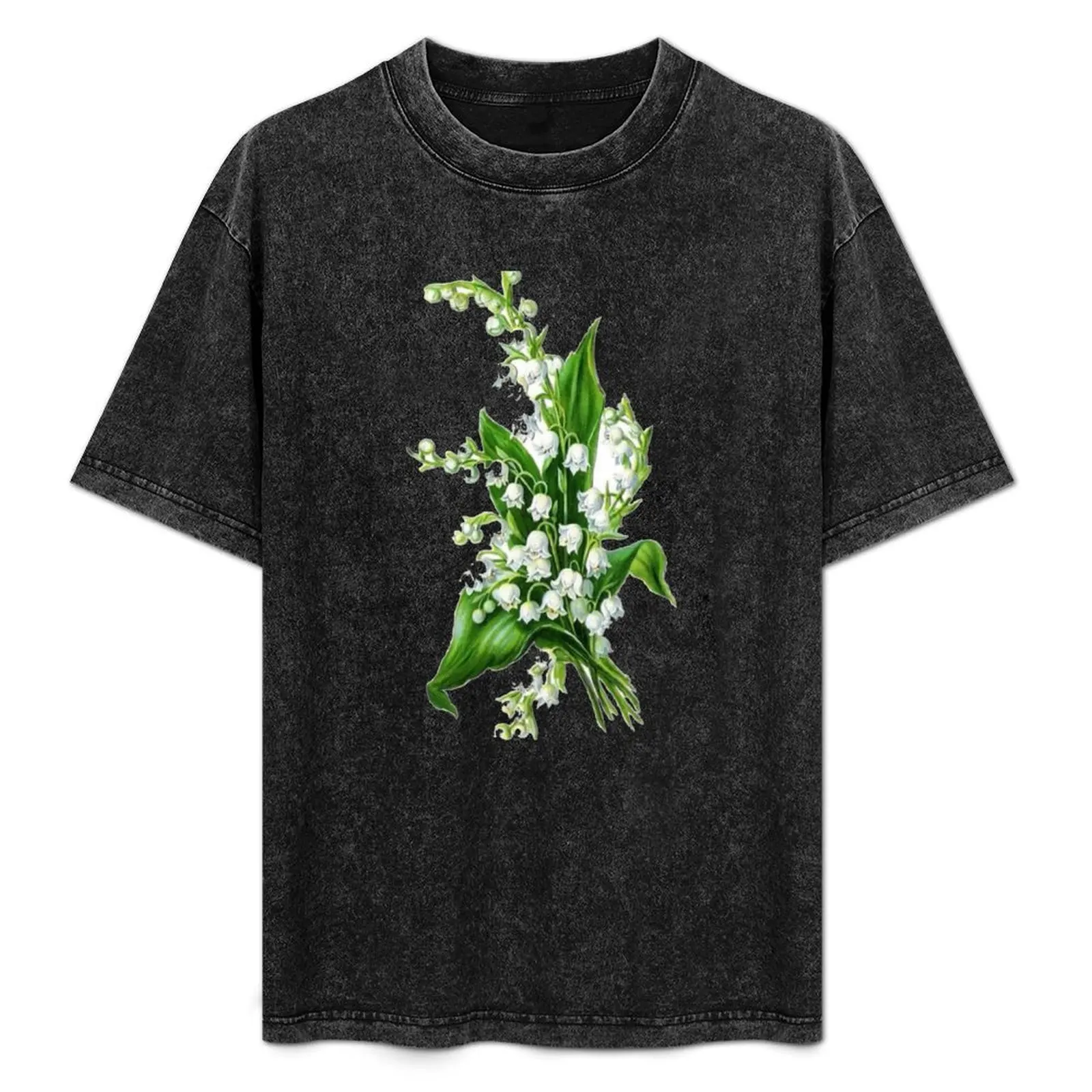 Bouquet of lily of the valley T-Shirt Everyday Wear Basic Short Sleeve Top
Bouquet of lily of the valley T-Shirt Everyday Wear Basic Short Sleeve Top