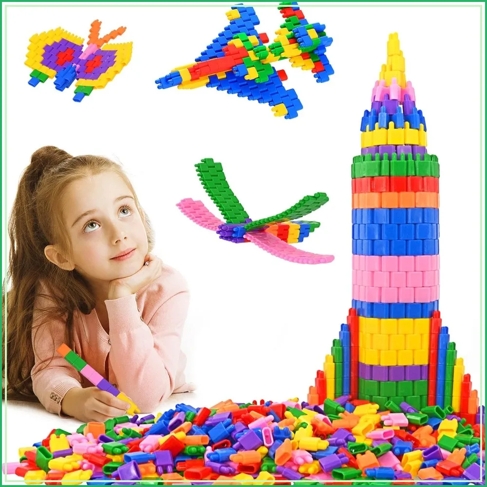 600pcs Building Blocks Set STEM Educational Toy Construction Playset for Kids Learning Development
600pcs Building Blocks Set STEM Educational Toy Construction Playset for Kids Learning Development