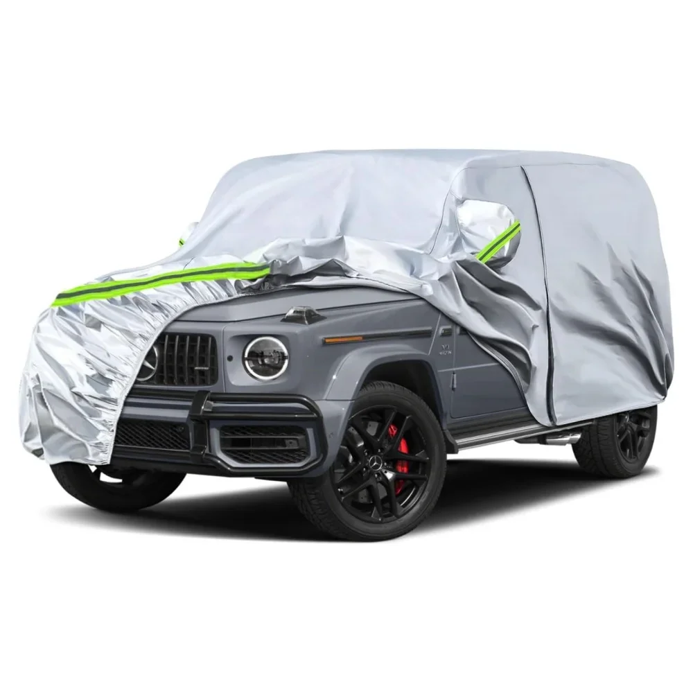 Car Cover For Mercedes Benz G-Class 500 550 650 2004-2025 Silver All Weather With Zipper Door Windproof Band For Snow Rain
Car Cover For Mercedes Benz G-Class 500 550 650 2004-2025 Silver All Weather With Zipper Door Windproof Band For Snow Rain