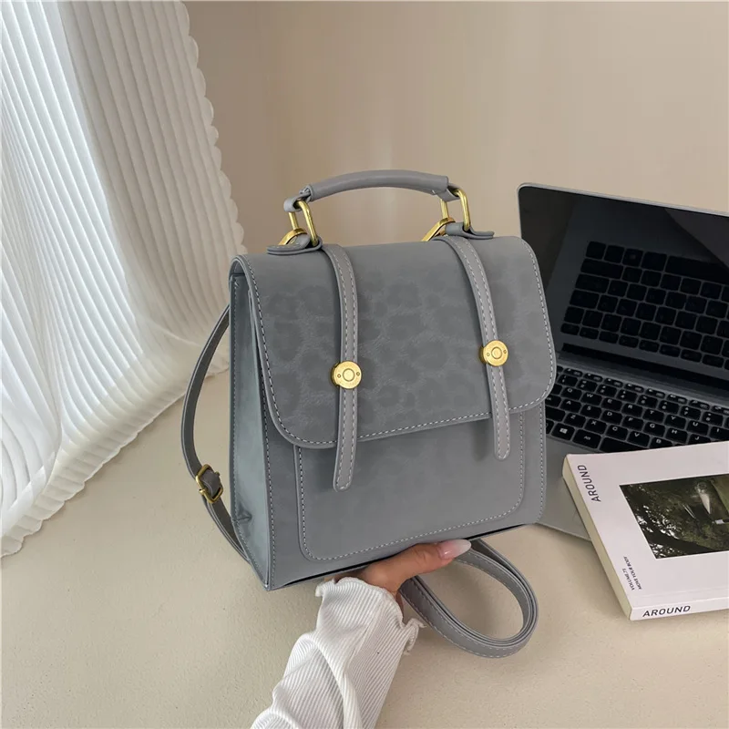 New Leopard Print Fashion Women's Bag Backpack Youthful Temperament Multi-purpose Portable Small Square Bag Shoulder Bag
New Leopard Print Fashion Women's Bag Backpack Youthful Temperament Multi-purpose Portable Small Square Bag Shoulder Bag