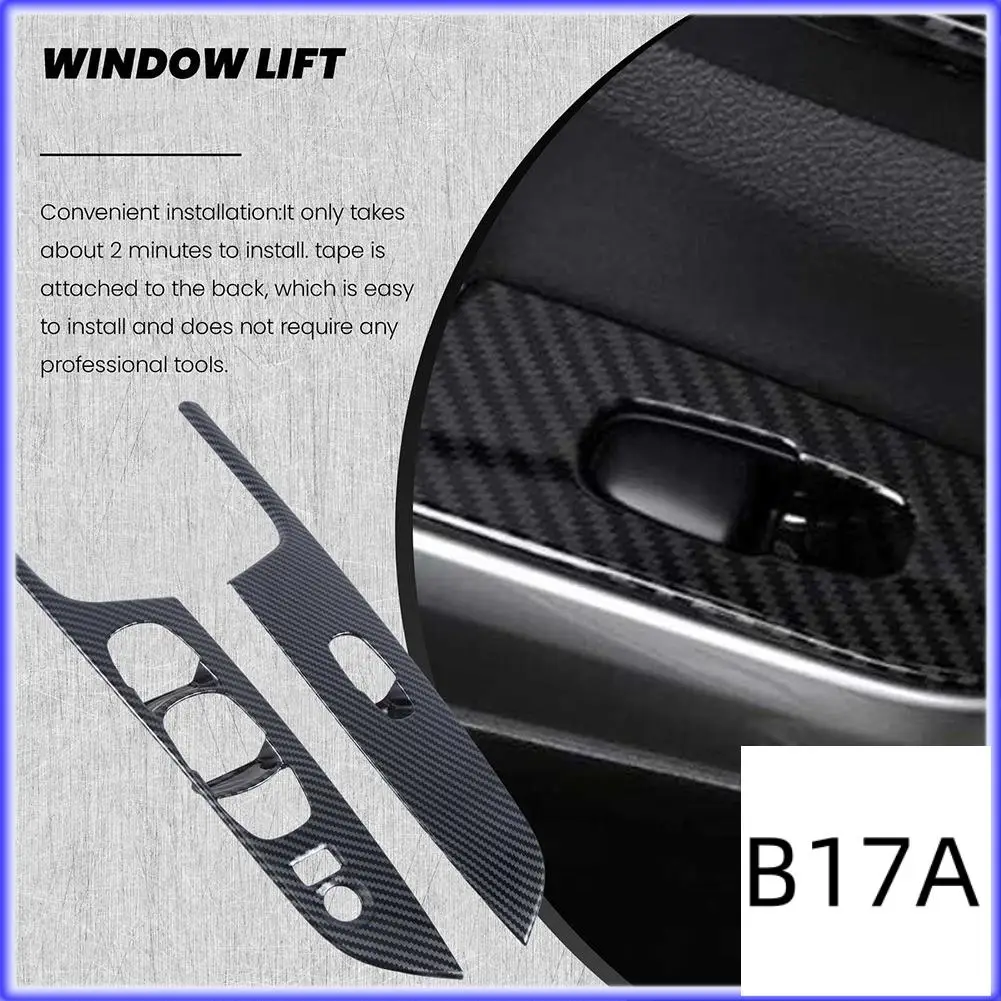 BT-1 Set Carbon Fibre Plastic Car Front Water Cup Holder Frame Cover&Window Lift Switch Panel Trim Sticker Accessories
BT-1 Set Carbon Fibre Plastic Car Front Water Cup Holder Frame Cover&Window Lift Switch Panel Trim Sticker Accessories
