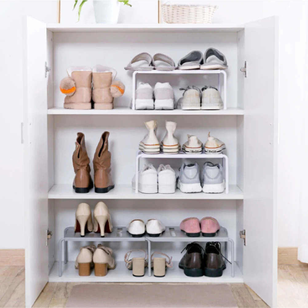 Kitchen Space Saving Shelving Plastic Layered Shoe Storage Rack Slippers Shelving Racks Household Shoe Holder for Sitting Room D
Kitchen Space Saving Shelving Plastic Layered Shoe Storage Rack Slippers Shelving Racks Household Shoe Holder for Sitting Room D