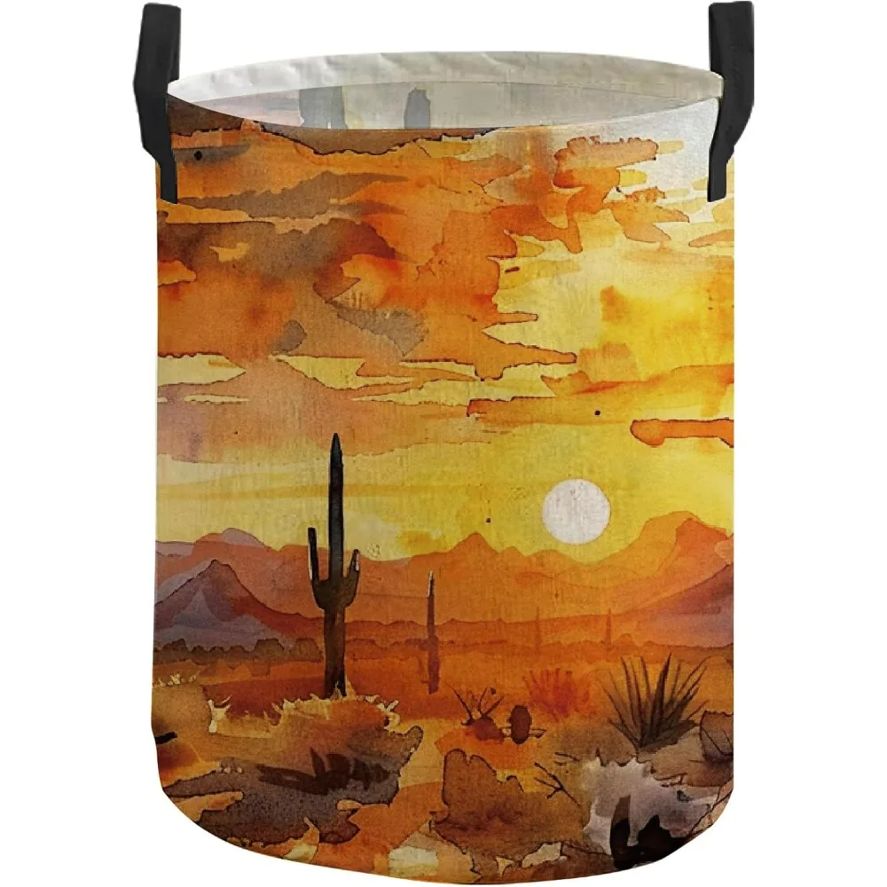 Корзина для белья в пустынный кактус с веревочными ручками, складная водонепроницаемая корзина для хранения заката, переносная холщовая корзина для гостиной
Корзина для белья в пустынный кактус с веревочными ручками, складная водонепроницаемая корзина для хранения заката, переносная холщовая корзина для гостиной
