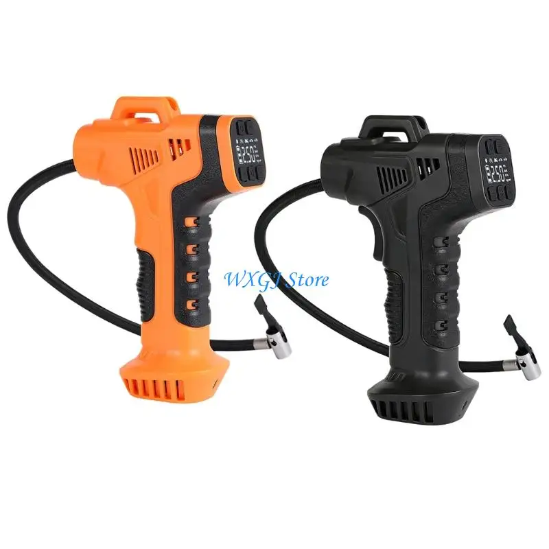 37JE Compacted Cordless Air Compressor With Digital Display for Truck Car Motorcycle Bicycles Tire Inflation 12V Fast Charging
37JE Compacted Cordless Air Compressor With Digital Display for Truck Car Motorcycle Bicycles Tire Inflation 12V Fast Charging