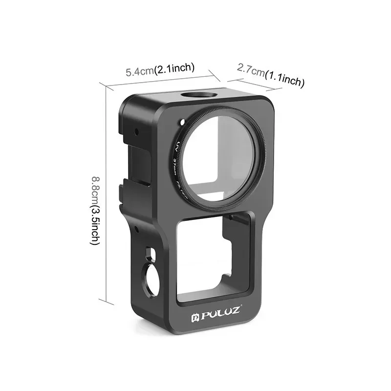 Aluminum Alloy Protective Case for DJI Action 2 Metal Case Frame Cage + UV Lens Filter for DJI Action 2 Camera Accessories
Aluminum Alloy Protective Case for DJI Action 2 Metal Case Frame Cage + UV Lens Filter for DJI Action 2 Camera Accessories