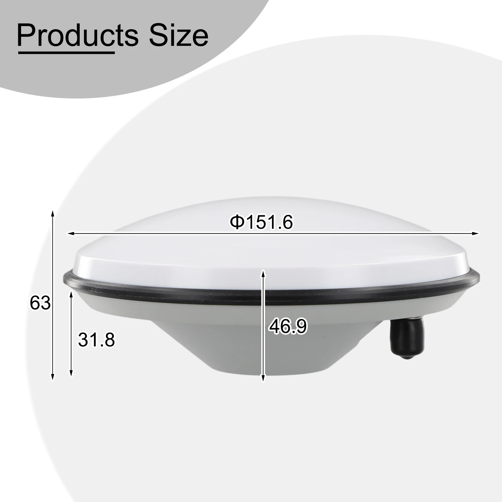 Reliable L1 L2 GNSS Antenna for Precision Surveying and Mapping Suitable for Geodetic Surveying (60 80 characters)
Reliable L1 L2 GNSS Antenna for Precision Surveying and Mapping Suitable for Geodetic Surveying (60 80 characters)