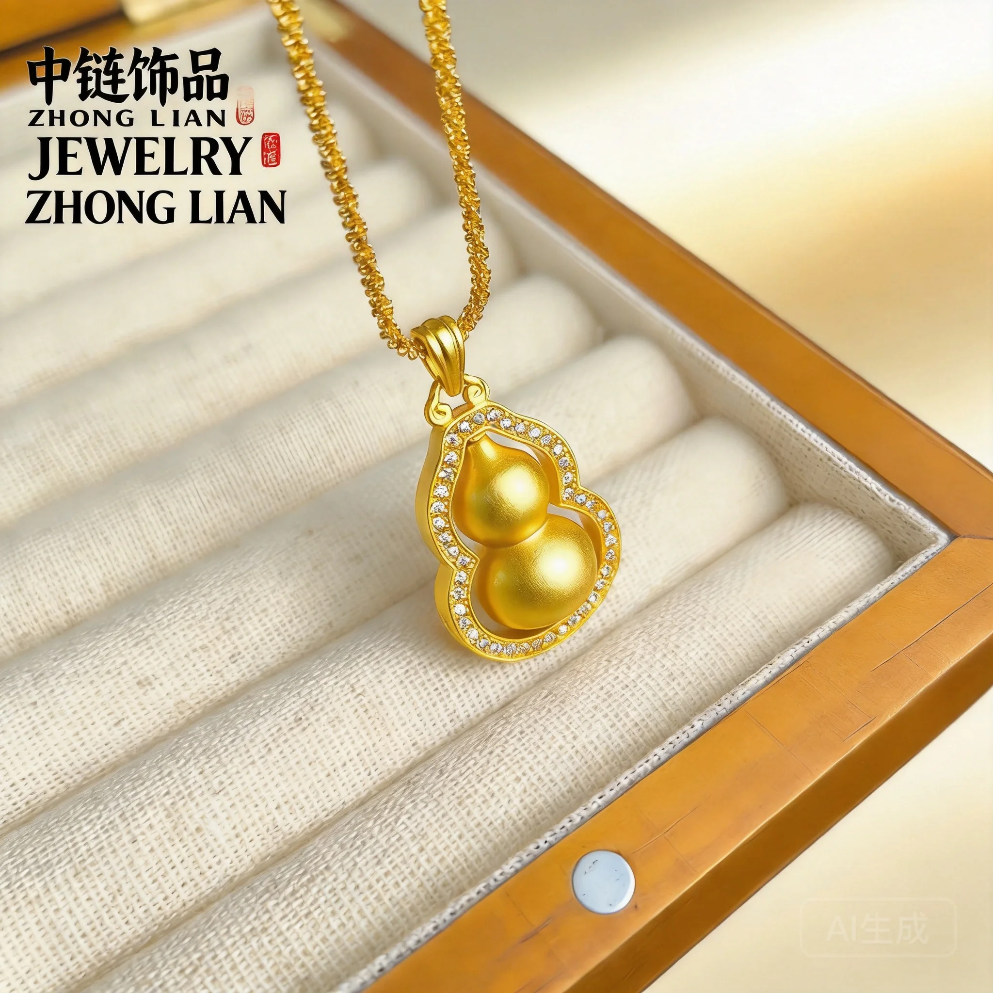Gourd Pendant Necklace 2026 Rotatable Zircon Inlaid Copper Gold Plated Chinese Style Fadeproof Good Luck Jewelry For Women Daily
Gourd Pendant Necklace 2026 Rotatable Zircon Inlaid Copper Gold Plated Chinese Style Fadeproof Good Luck Jewelry For Women Daily