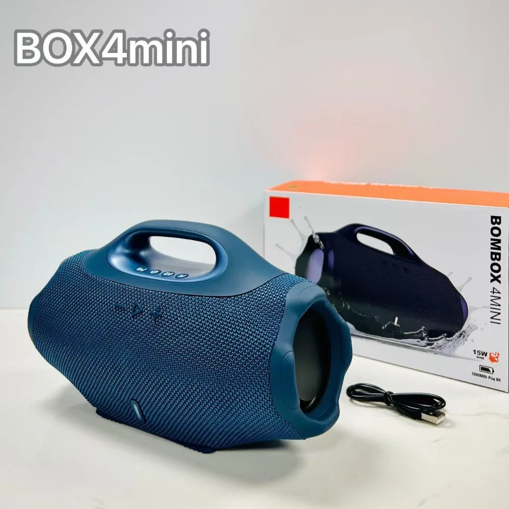 BOOMBOX4 Mini Wireless Bluetooth Speaker, Portable Handheld Outdoor Subwoofer, Deep Bass Stereo Audio Player Support USB TF Card
BOOMBOX4 Mini Wireless Bluetooth Speaker, Portable Handheld Outdoor Subwoofer, Deep Bass Stereo Audio Player Support USB TF Card
