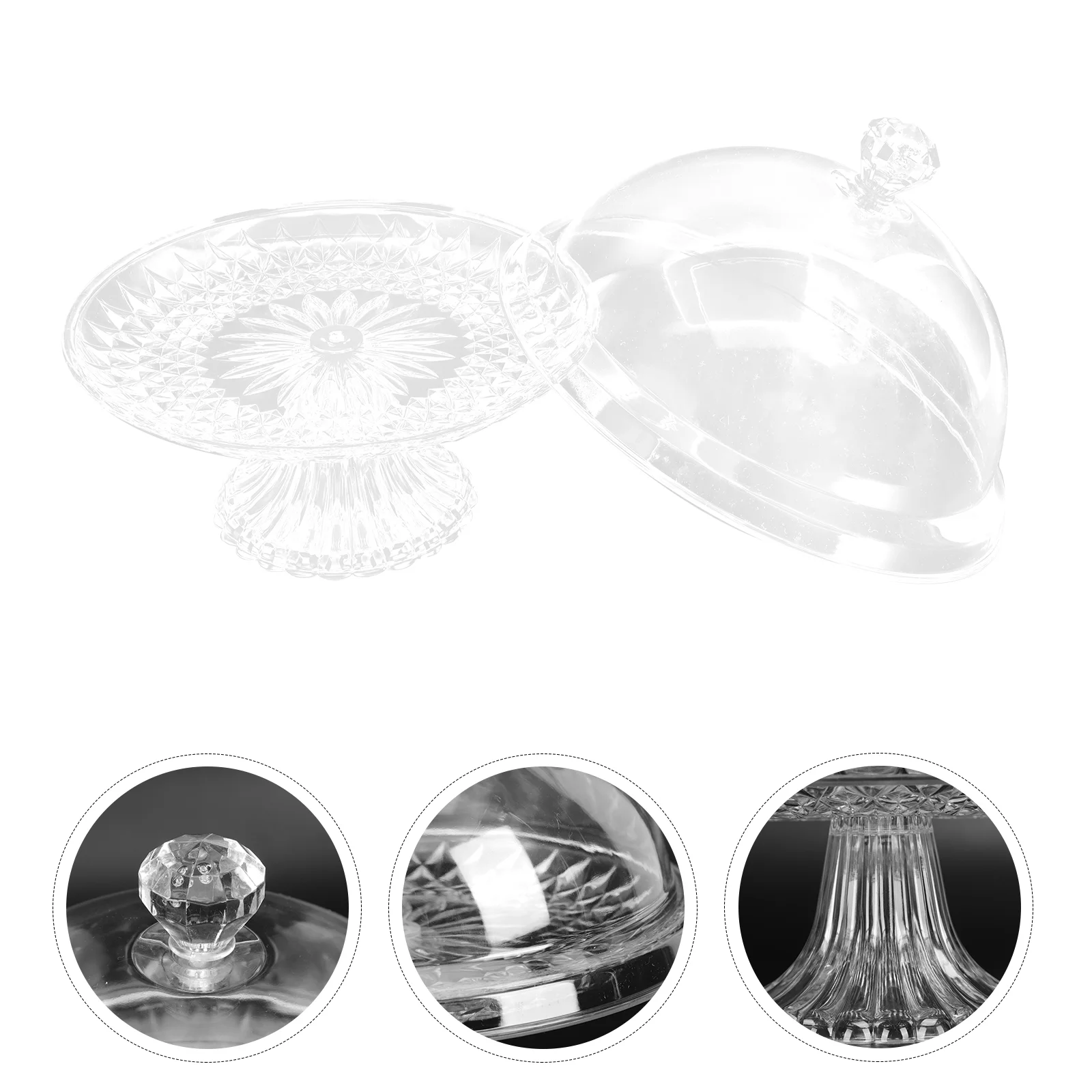 Food Dust Cover Display Stand Acrylic Dessert Dome Cake with Dust-Proof Protective
Food Dust Cover Display Stand Acrylic Dessert Dome Cake with Dust-Proof Protective