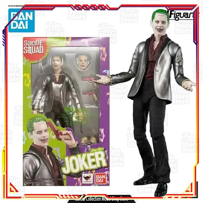 Bandai SHF Suicide Squad Joker Action Figure Model Kit Anime Toy Collectible for Boys Official Licensed Brand Gift in Foam
Bandai SHF Suicide Squad Joker Action Figure Model Kit Anime Toy Collectible for Boys Official Licensed Brand Gift in Foam