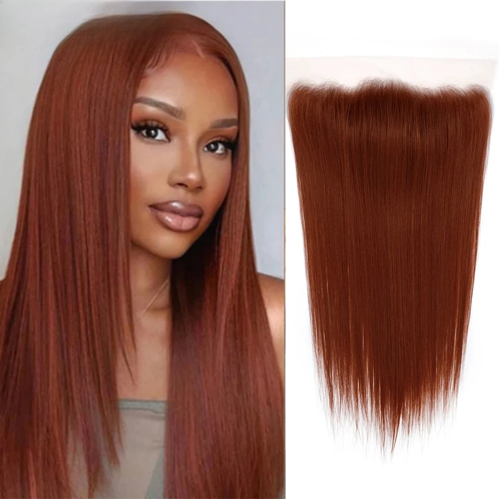 13X4 Lace Frontal Straight Orange Brown Cooper Nature Black Closure Synthetic Heat Resistant Transparent
13X4 Lace Frontal Straight Orange Brown Cooper Nature Black Closure Synthetic Heat Resistant Transparent
