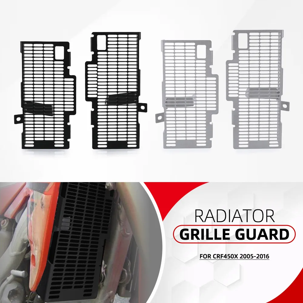 2005 2006 2007 2008 2009 2010 2011 2012 2013 2014 2015 2016 CRF 450 X Radiator Guard Cover Grille Protection FOR HONDA CRF450X
2005 2006 2007 2008 2009 2010 2011 2012 2013 2014 2015 2016 CRF 450 X Radiator Guard Cover Grille Protection FOR HONDA CRF450X