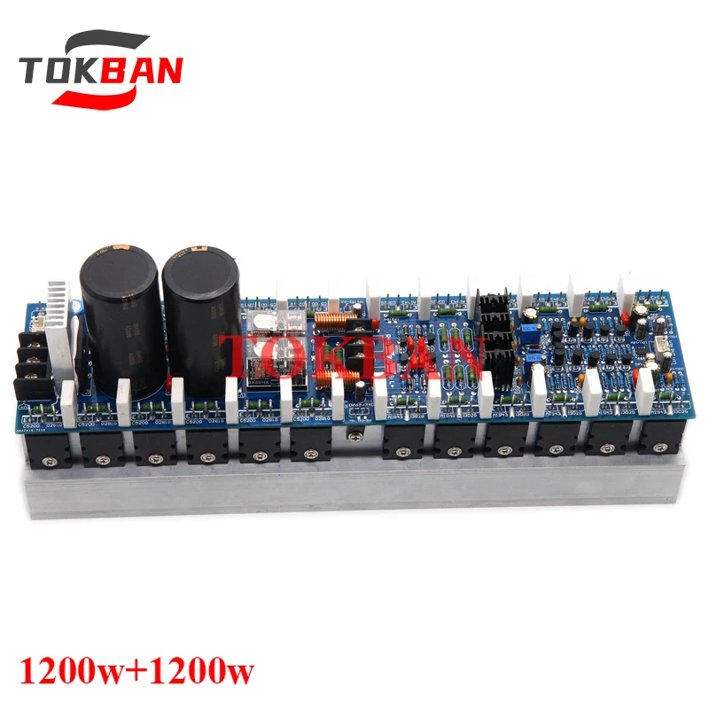 TOKBAN 1200w*2 2-channel Power Amplifier Board High-power Input Signal Processing with Rectifier Filter Stereo Amplifier Board
TOKBAN 1200w*2 2-channel Power Amplifier Board High-power Input Signal Processing with Rectifier Filter Stereo Amplifier Board