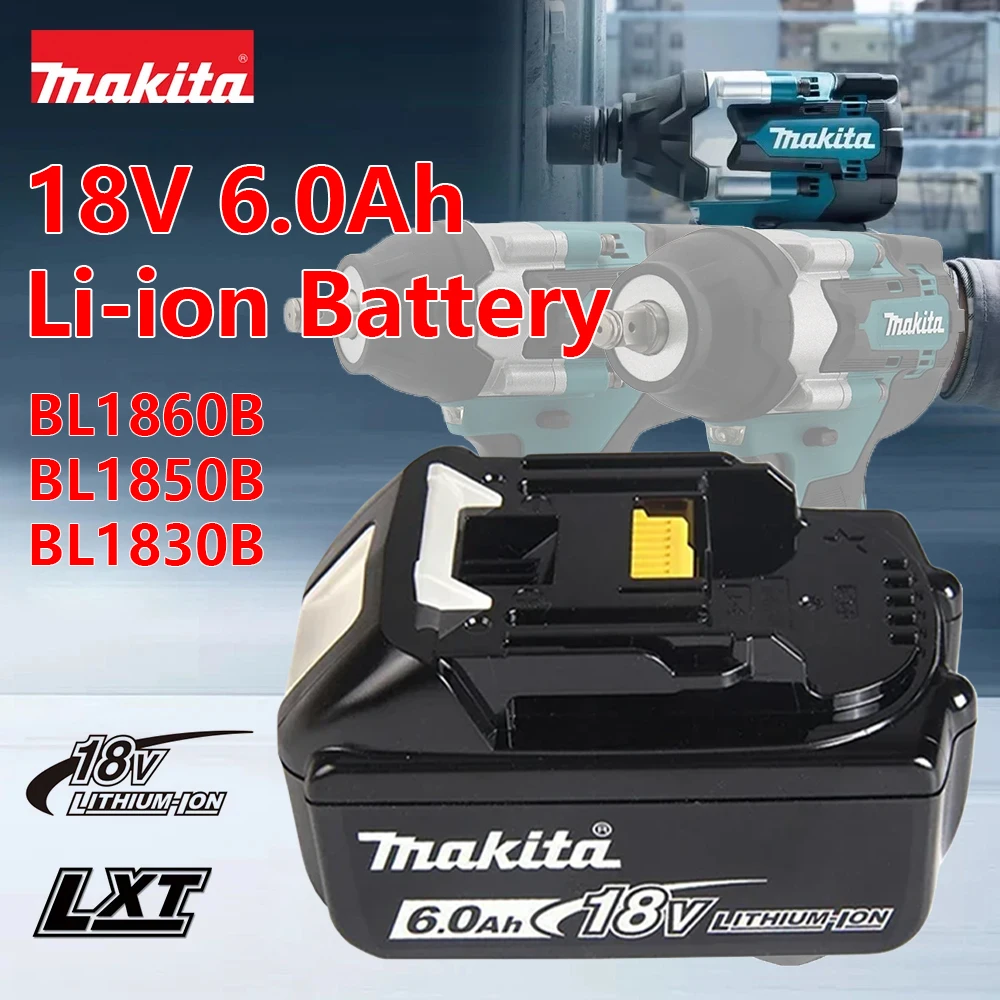Genuine Makita 18V 5Ah 6Ah Li-ion Battery BL1850B Replacement For BL1860B BL1860 BL1840B BL1830B 18V 5Ah 6Ah Makita Tool Battery
Genuine Makita 18V 5Ah 6Ah Li-ion Battery BL1850B Replacement For BL1860B BL1860 BL1840B BL1830B 18V 5Ah 6Ah Makita Tool Battery