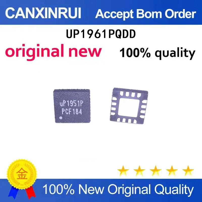 (5 Pieces) New UP1961PQDD UP1961P UP1961S QFN spot chip IC
(5 Pieces) New UP1961PQDD UP1961P UP1961S QFN spot chip IC