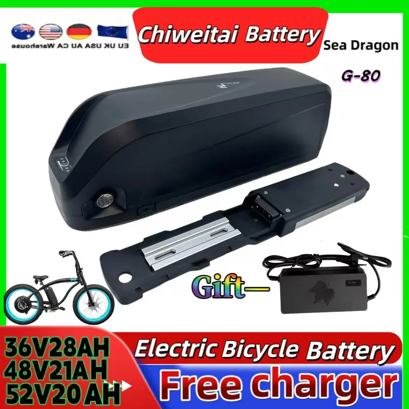 52V 48V Hailong G80 Ebike Battery 28Ah DownTube Ebike Scooters Battery 500W-1500W Bafang Voilamart AW Ebikeling JauoPay PEXMOR
52V 48V Hailong G80 Ebike Battery 28Ah DownTube Ebike Scooters Battery 500W-1500W Bafang Voilamart AW Ebikeling JauoPay PEXMOR