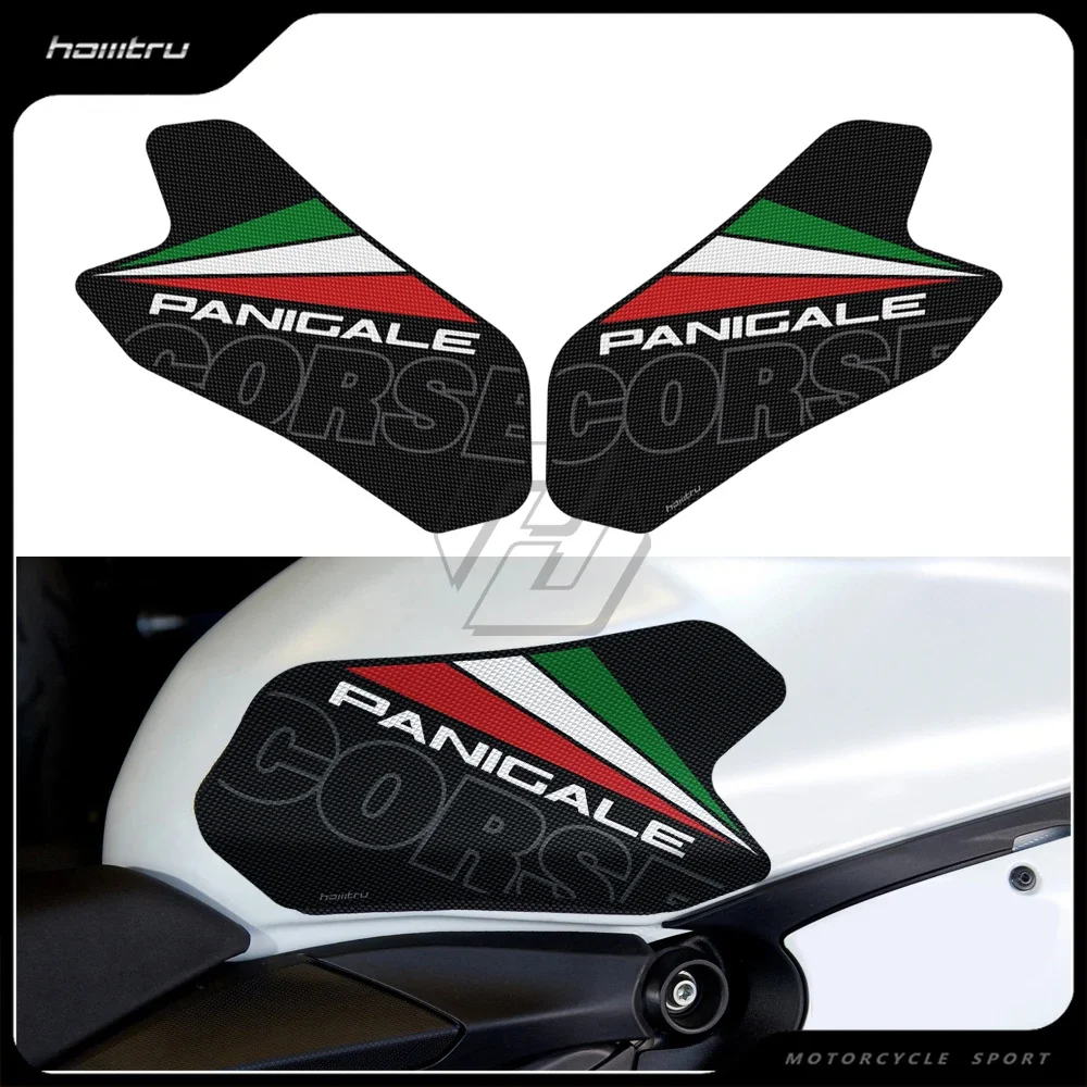 Motorcycle Anti-slip Side Tank Pad Protection Knee Grip Mat for Ducati Panigale 899 959 1199 1299 V2
Motorcycle Anti-slip Side Tank Pad Protection Knee Grip Mat for Ducati Panigale 899 959 1199 1299 V2