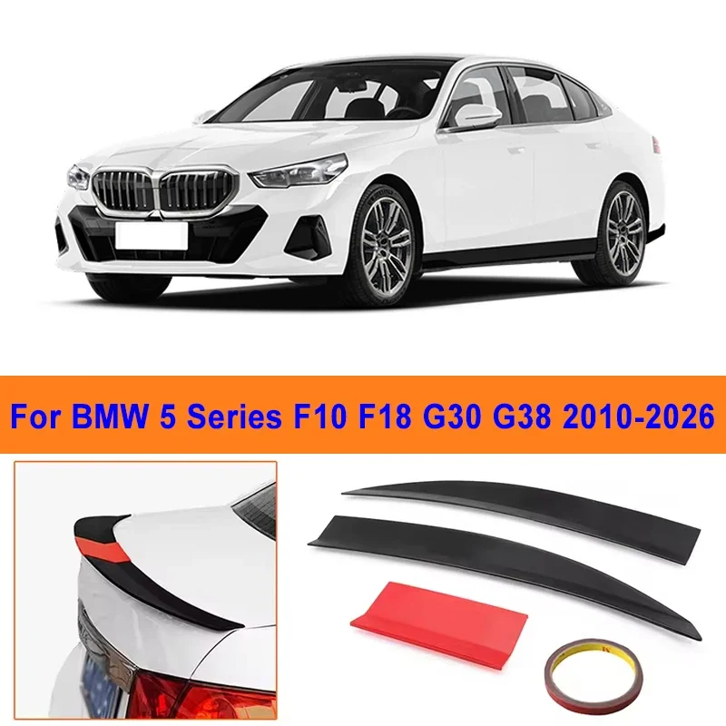 For BMW 5 Series F10 F18 G30 G38 2010-2026 3-Section ABS Rear Trunk Spoiler 115-125cm Adjustable Sports Decor Top Wing Car Parts
For BMW 5 Series F10 F18 G30 G38 2010-2026 3-Section ABS Rear Trunk Spoiler 115-125cm Adjustable Sports Decor Top Wing Car Parts