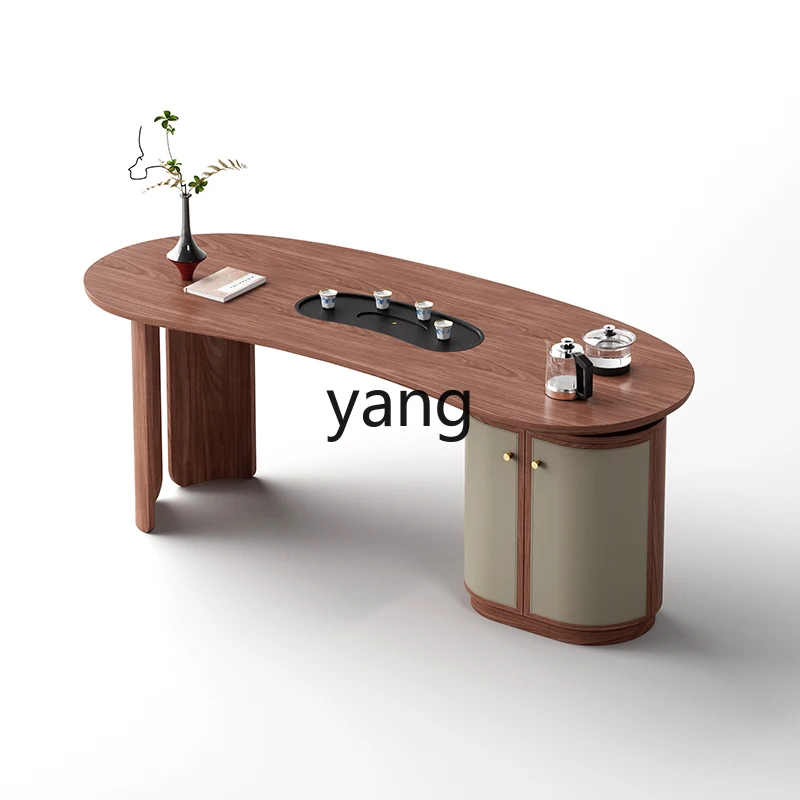 YHM high-end tea table and chair combination table, high-end walnut surface, modern tea table
YHM high-end tea table and chair combination table, high-end walnut surface, modern tea table