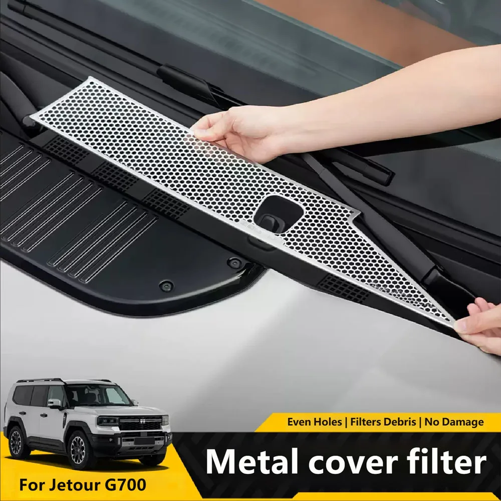For Jetour G700 2025 2026 Car Air Intake Cover Engine Compartment Anti Blocking Cover Dust-proof Filter Screen Accessories
For Jetour G700 2025 2026 Car Air Intake Cover Engine Compartment Anti Blocking Cover Dust-proof Filter Screen Accessories