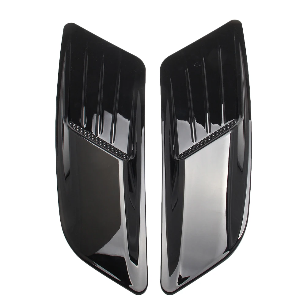 1 Pair Universal Car Fake Vents Piano Black ABS Material Engine Hood Stickers Decoration Car Vent Covers Lightweight Practical
1 Pair Universal Car Fake Vents Piano Black ABS Material Engine Hood Stickers Decoration Car Vent Covers Lightweight Practical