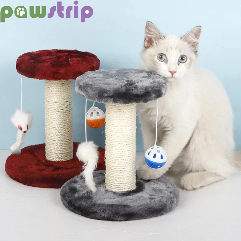 Sisal Cat Scratching Post with Ball Mice Toys Double Layer Cat Tree Durable Cat Scratcher Kitten Interactive Toy Pet Supplies
Sisal Cat Scratching Post with Ball Mice Toys Double Layer Cat Tree Durable Cat Scratcher Kitten Interactive Toy Pet Supplies