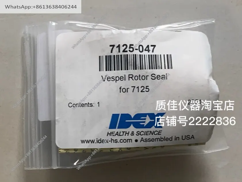 Original 7725i Manual Inject ion Valve 7125-047 Rotor Seal Stator Special Promotion
Original 7725i Manual Inject ion Valve 7125-047 Rotor Seal Stator Special Promotion