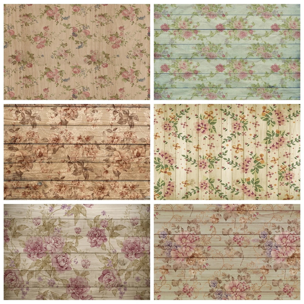 Vintage Wooden Flower Photography Backdrop Retro Wedding Birthday Party Decoation Adults Kids Portrait Photographic Background
Vintage Wooden Flower Photography Backdrop Retro Wedding Birthday Party Decoation Adults Kids Portrait Photographic Background