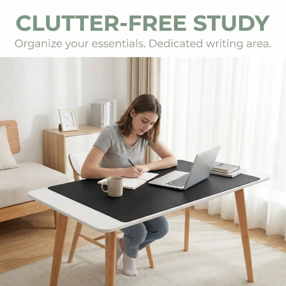 Коврик для мыши из искусственной кожи, водонепроницаемый, очень большой, для клавиатуры и мыши, нескользящий, устойчивый к пятнам, для ноутбука, компьютера, дома и офиса
Коврик для мыши из искусственной кожи, водонепроницаемый, очень большой, для клавиатуры и мыши, нескользящий, устойчивый к пятнам, для ноутбука, компьютера, дома и офиса