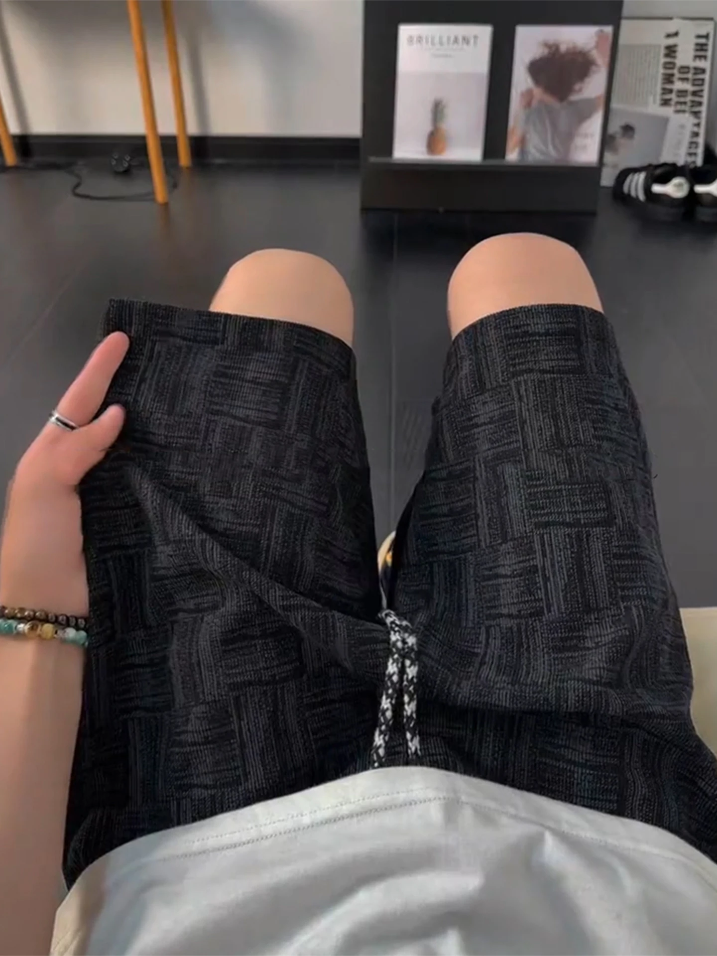 Cleanfit Plaid Men's Shorts Summer Thin Breathable Sporty Loose Casual Low Waist Straight Leg Knee-Length Fashion Brand
Cleanfit Plaid Men's Shorts Summer Thin Breathable Sporty Loose Casual Low Waist Straight Leg Knee-Length Fashion Brand